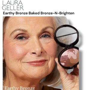 Laura Geller Baked Blush-n-Bronze- Earthy Bronze.